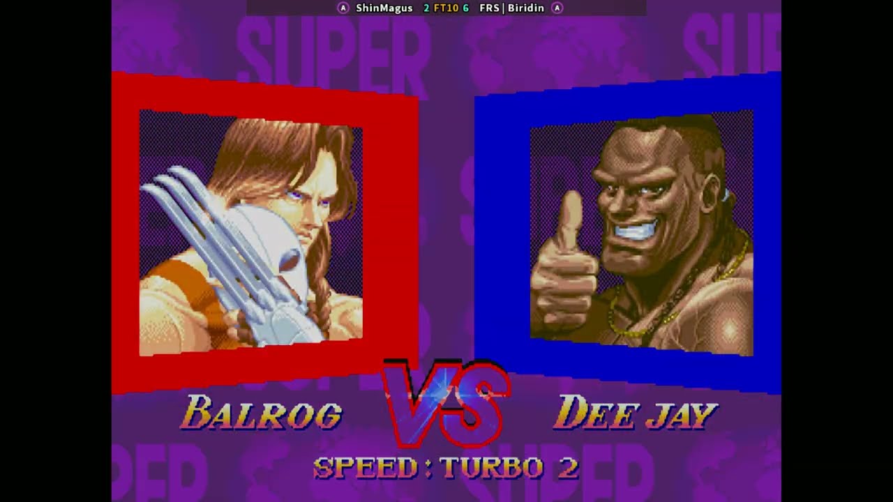 Super Street Fighter II X - ShinMagus(BRAZIL) VS FRS | Biridin(BRAZIL) FT10
