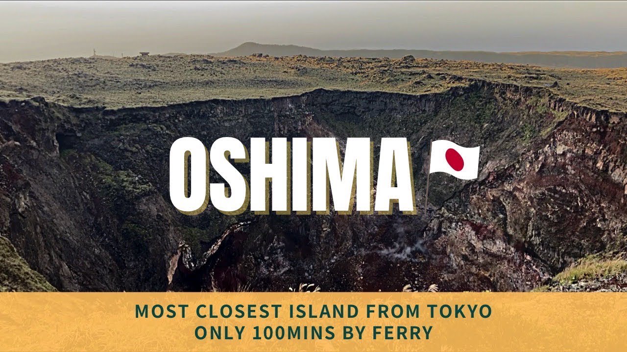 Volcanic island in Tokyo, amazing geology of Izu-Oshima #nature #japan