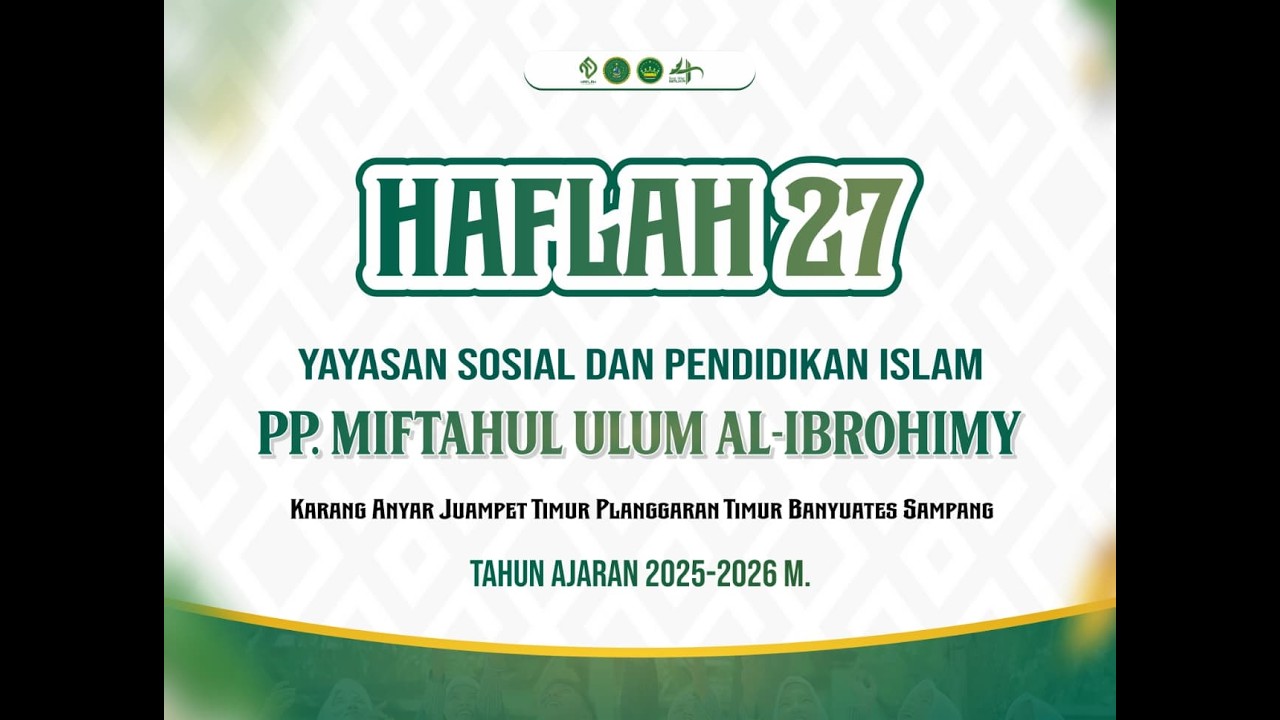 Live Stream Al-Ibrohimy Media