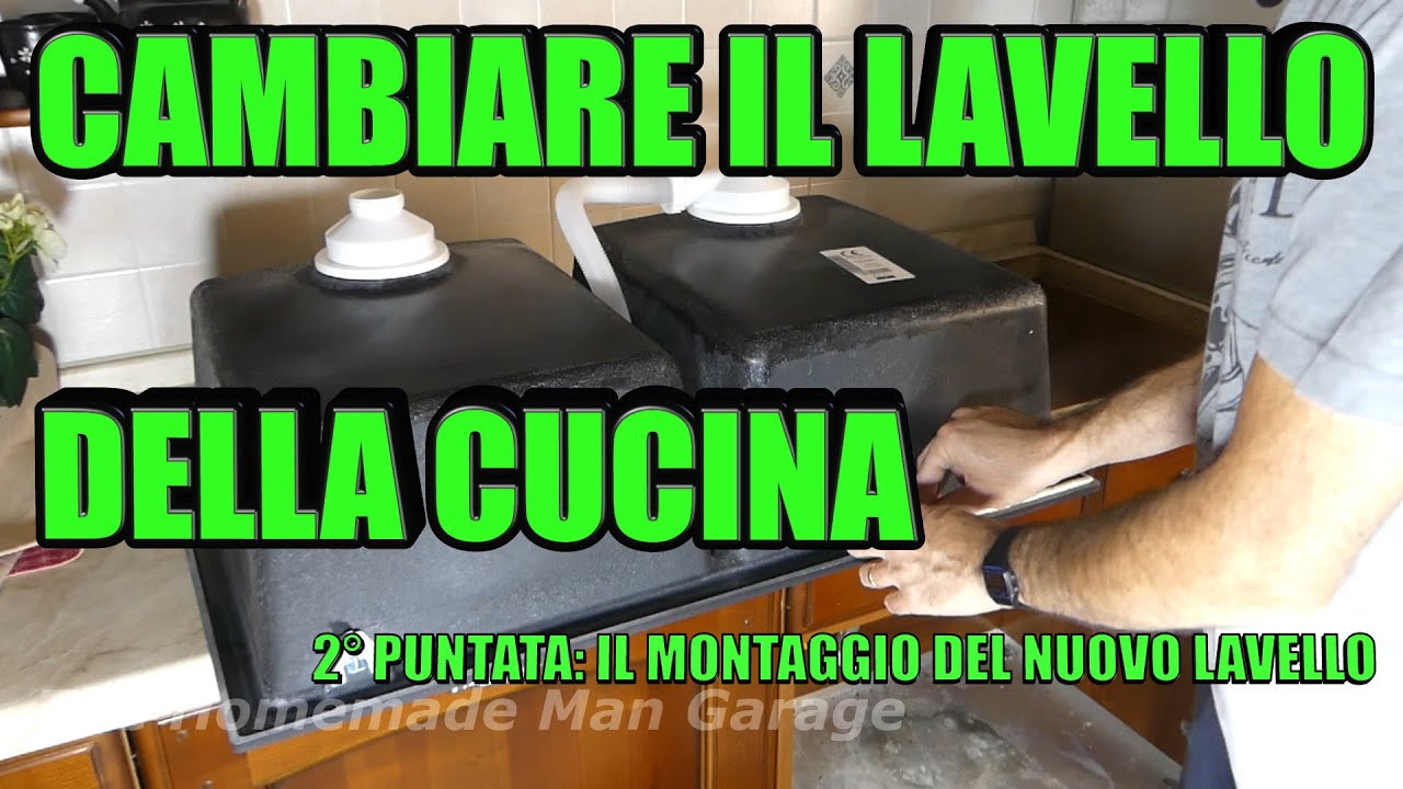 Ho cambiato il lavello della cucina: seconda puntata, il montaggio del nuovo lavello