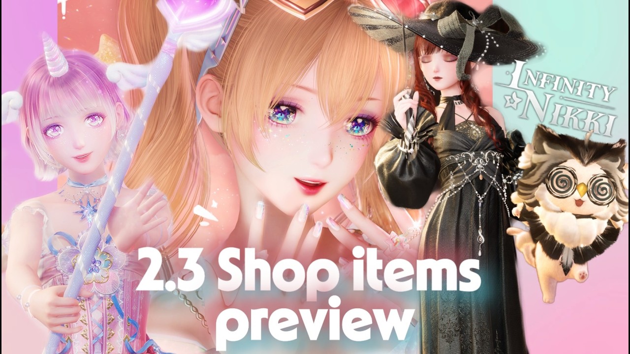 💅🃏👑Let's talk about the #infinitynikki 2.3 shop items and reruns!