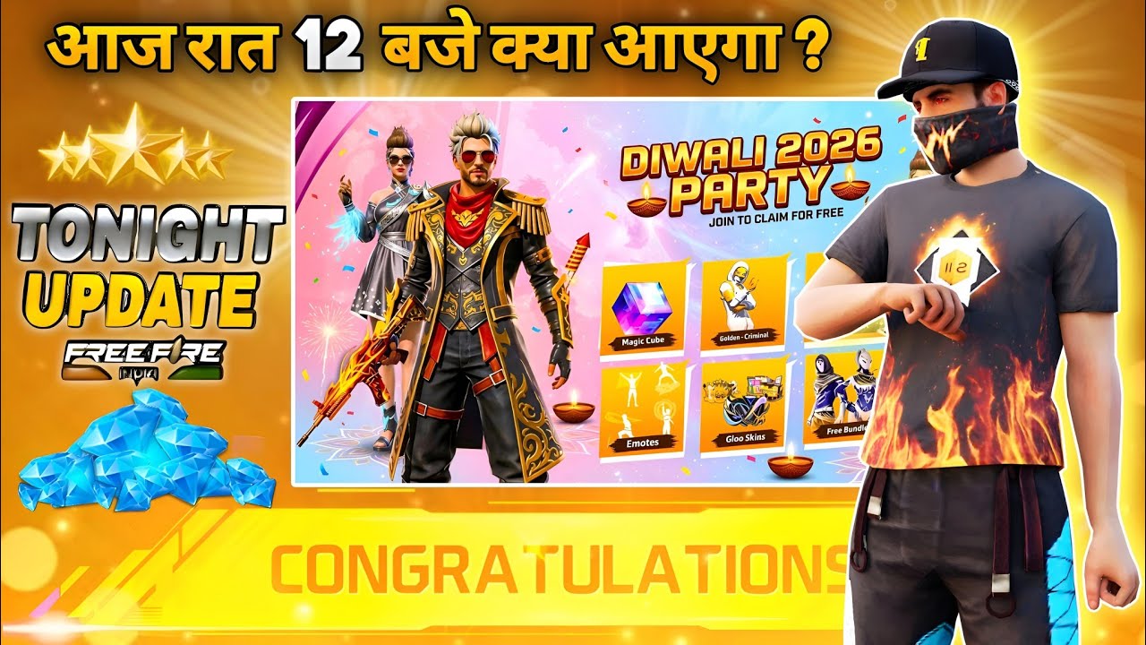 6 October 2026🔥 FREE FIRE NEW EVENT | UPCOMING UPDATE IN FREE FIRE | TONIGHT UPDATE OF FREE FIRE