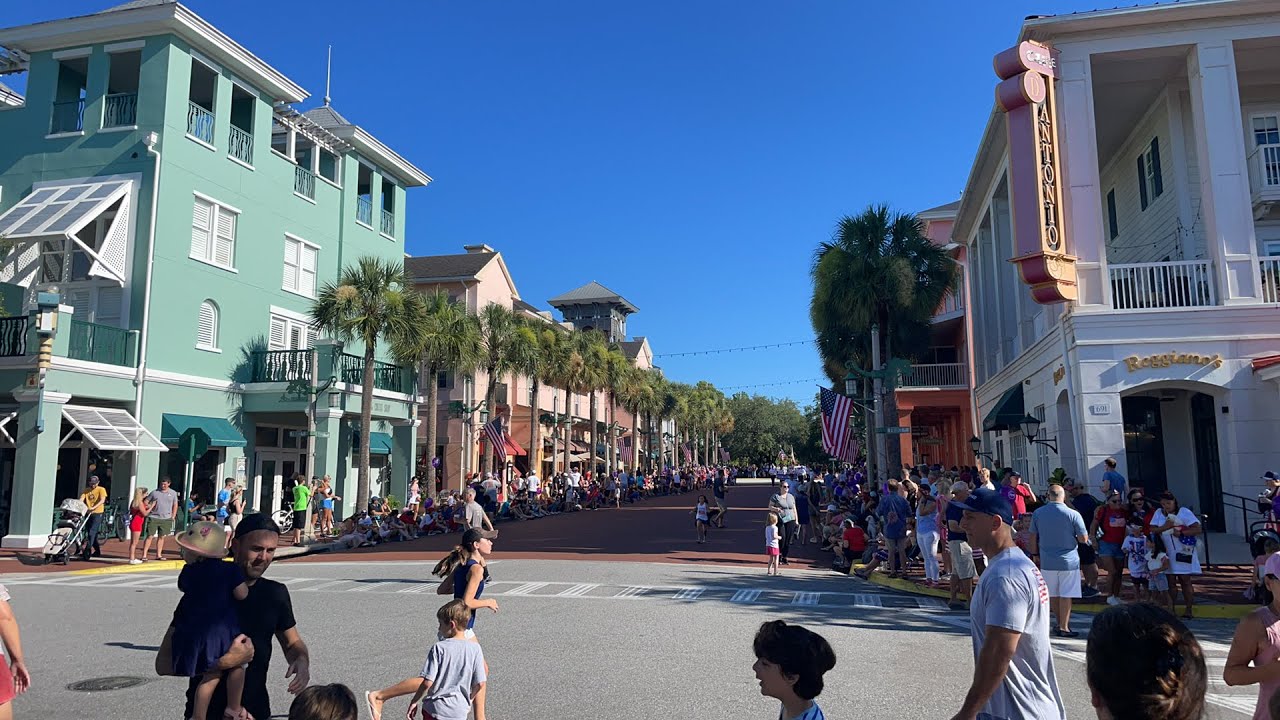 Disney Town of Celebration 4th of July Parade
