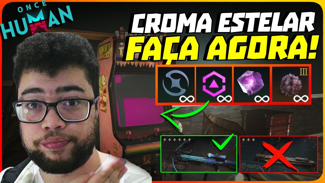 Rápido & Fácil Farm de Croma Estelar - Once Human Dicas