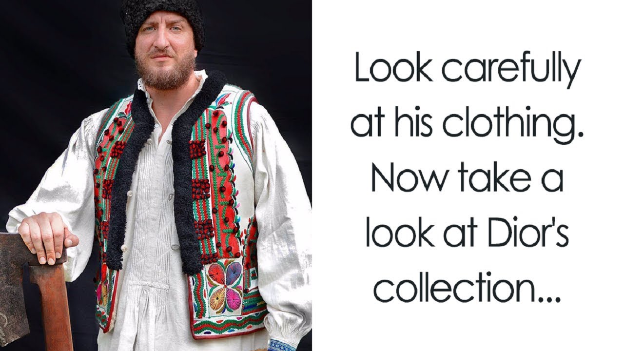 Romanian People Found Dior Copied Their Traditional Clothing And Decided To Fight Back In Genius Way