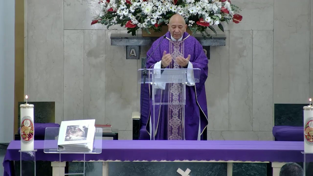 Domingo 22 de febrero 2026, Primer Domingo de Cuaresma Eucaristía 8:00 am