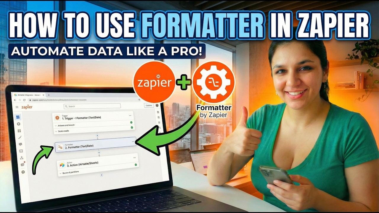 Как использовать Formatter в Zapier