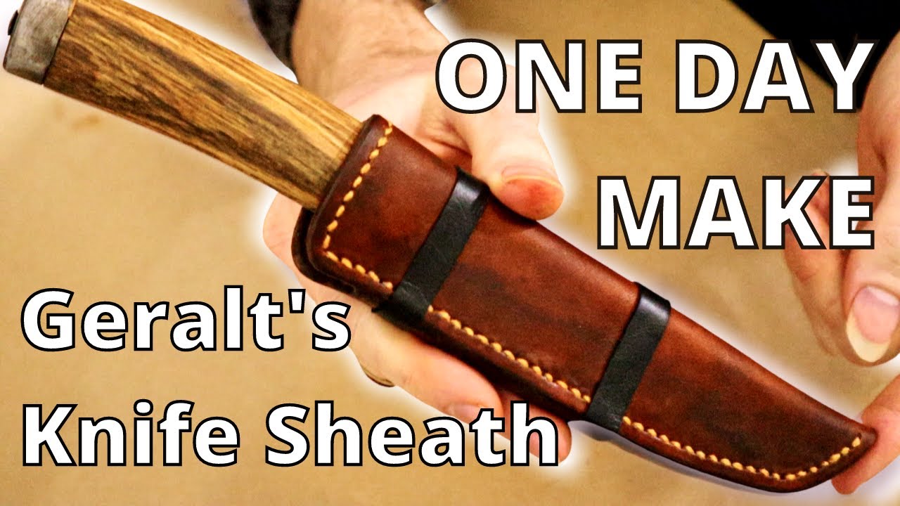 One Day Make: Knife sheath for my Witcher cosplay