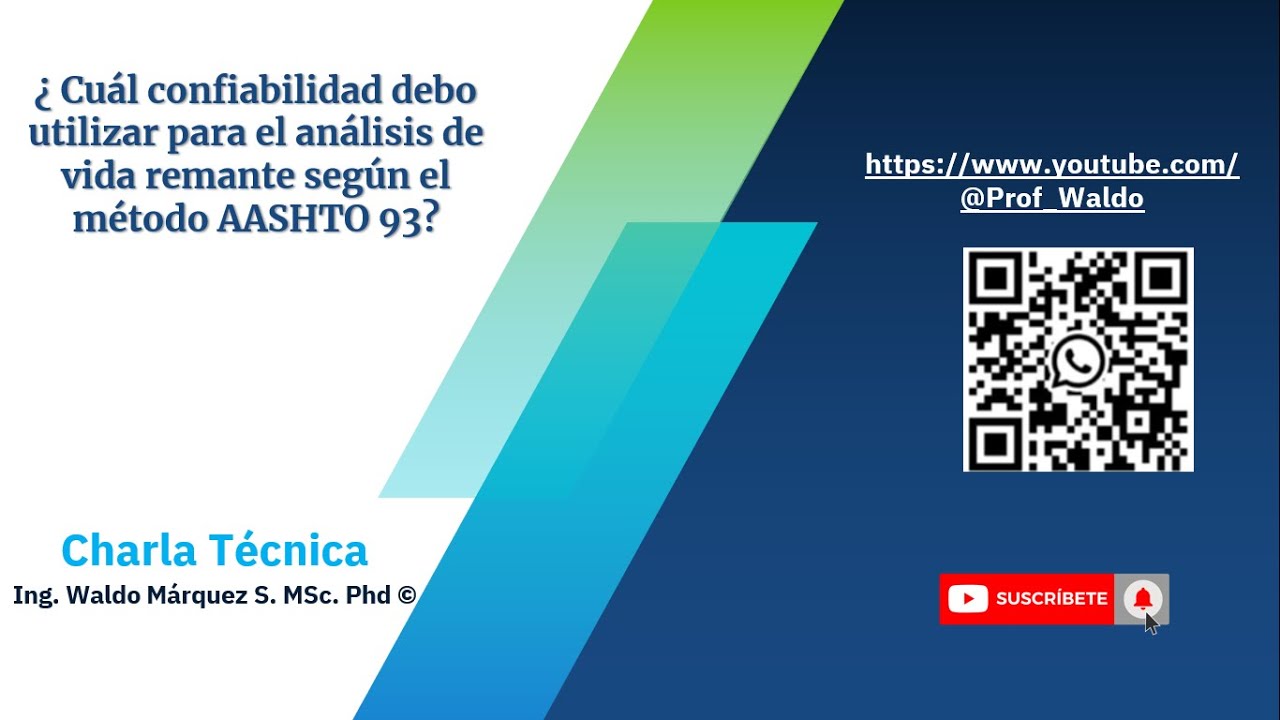 2025 28 Confiabilidad en el análisis de vida remante según AASHTO 93