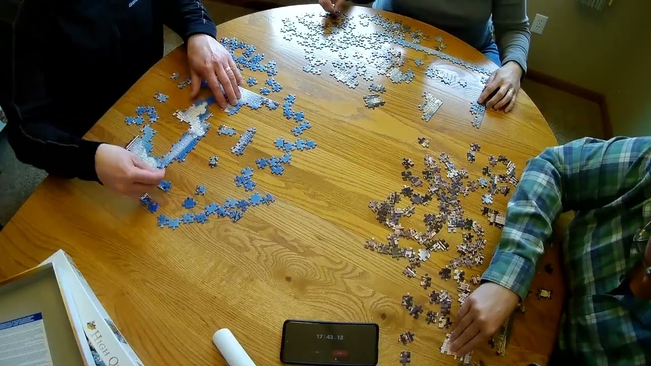 500 Piece Puzzle Timelapse - February 28th, 2026