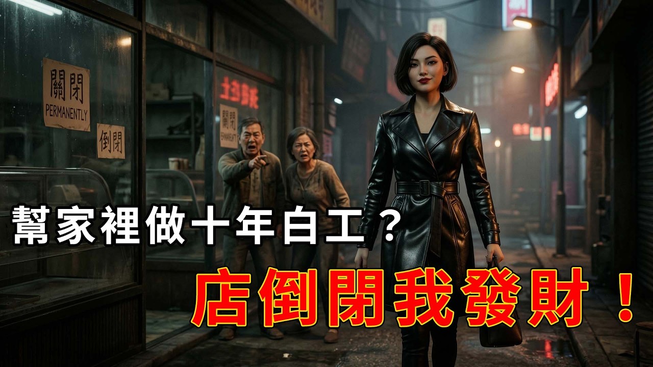 幫家裡白幹十年店卻給弟弟？我果斷離職後全家店倒人散，三個月後我獨自創業身價翻倍！