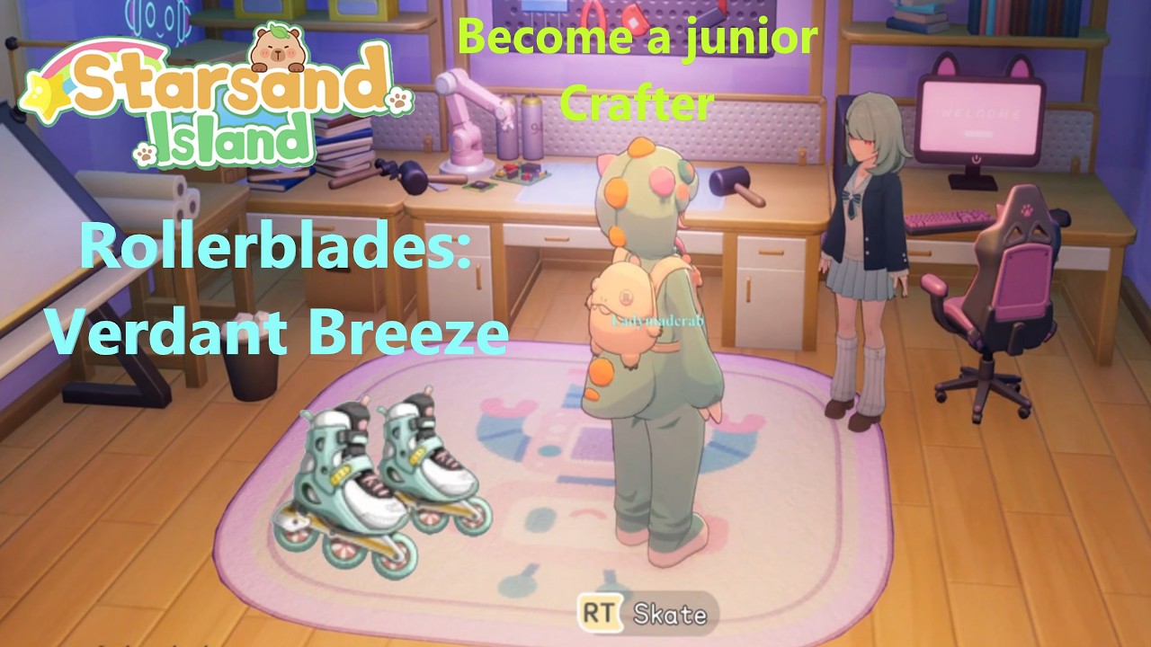 Rollerblades, Spinning wheel & Inpulse pickaxe - STARSAND ISLAND