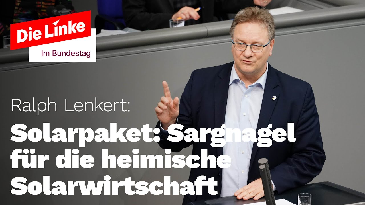 Solarpaket: Sargnagel f&uuml;r die heimische Solarwirtschaft