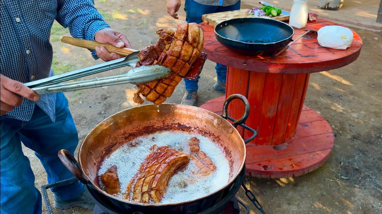 CHICHARRÓN la recete del Año || RUTA LA NUEVE
