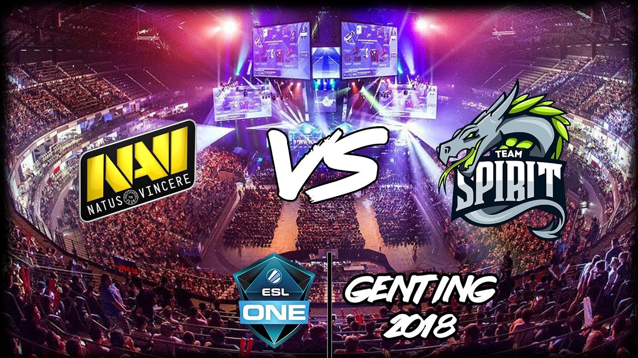 Na&rsquo;Vi vs Spirit (BO3) | ESL One Genting 2018 | 1 карта