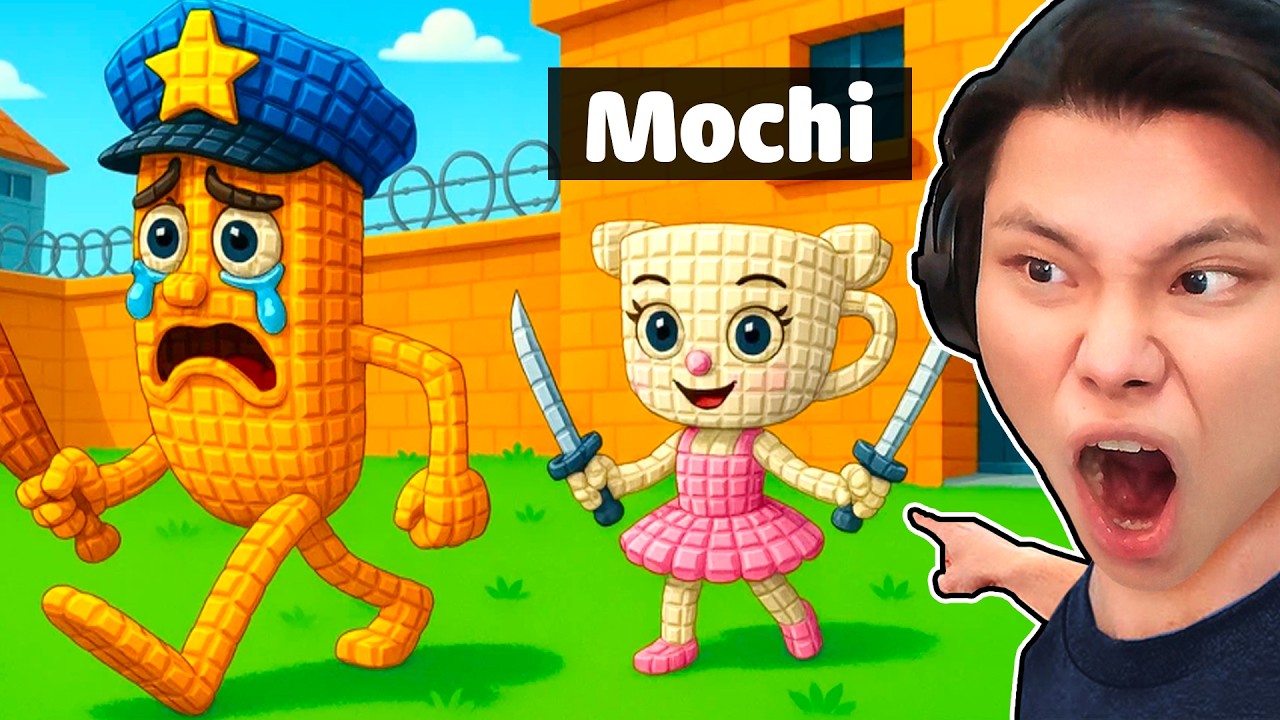 [ROBLOX] Mochi & JayGray TRỐN THOÁT khỏi nhà tù Tung Tung Sahur⚠️💔