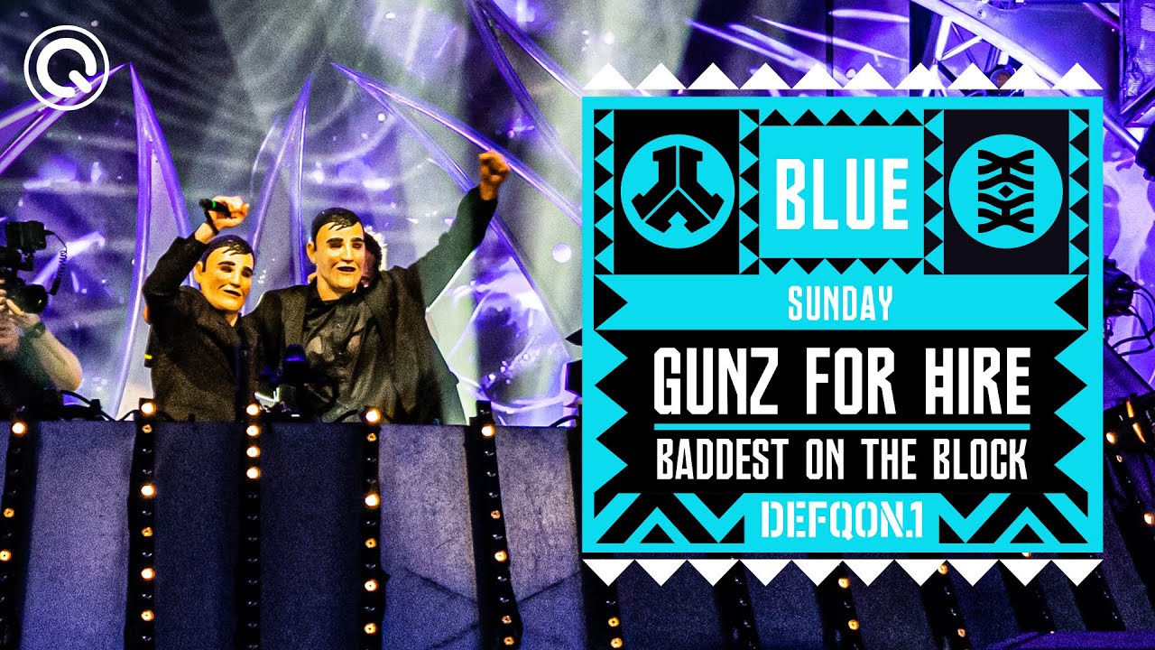 Gunz For Hire - The Baddest On The Block I Defqon.1 Weekend Festival 2023 I Sunday I BLUE