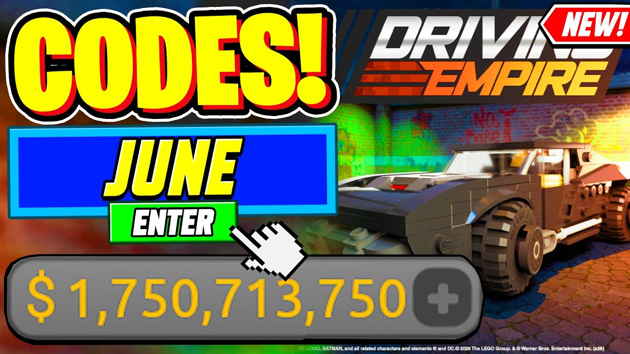 ⚠️Новые⚠️ ВСЕ РАБОЧИЕ КОДЫ для Driving Empire Июнь 2026 &mdash; Коды Roblox Driving Empire 2026