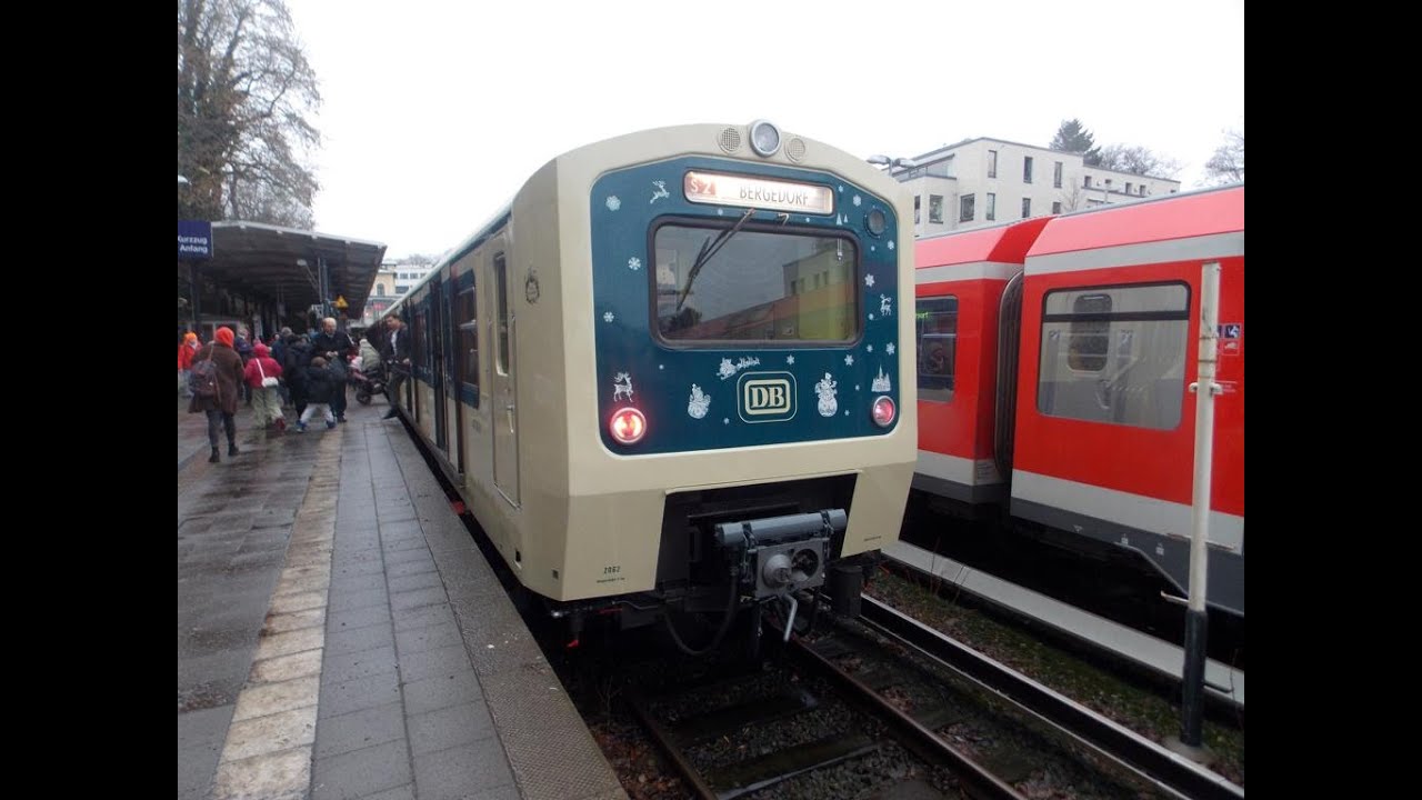 Historische S-Bahn Hamburg BR472-062/ Historic commuter train