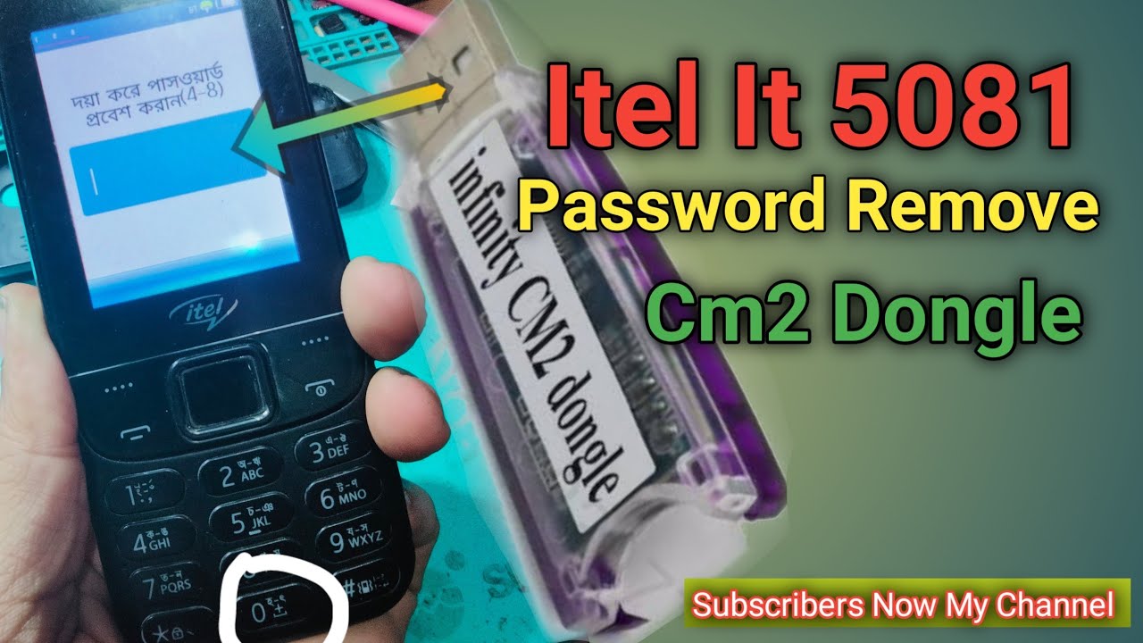 Itel it 5081 Password Remove Cm2 Dongle only 1minit/itel 5081 Format Cm2