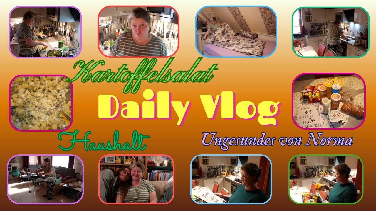 DailyVlogKartoffelsalatUngesundesvonNormaHaushalt