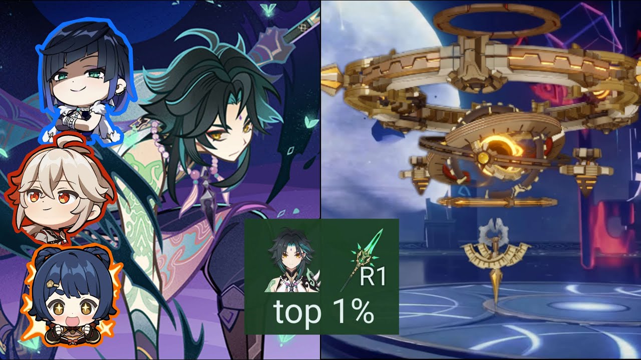 Top 1% Xiao Conquers the 4.1 Abyss | Floor 12 - 9★ | C0R1 Xiao Both Sides