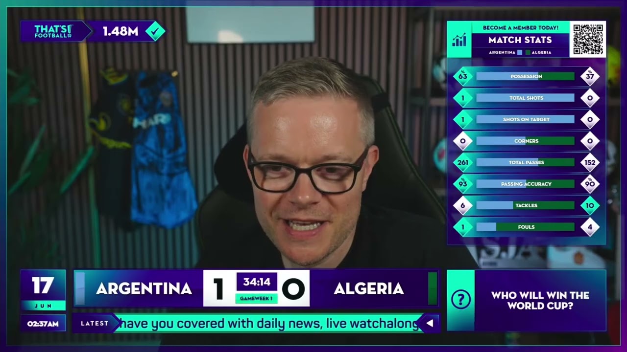 GOLDBRIDGE Best Bits | Argentina 3-0 Algeria 