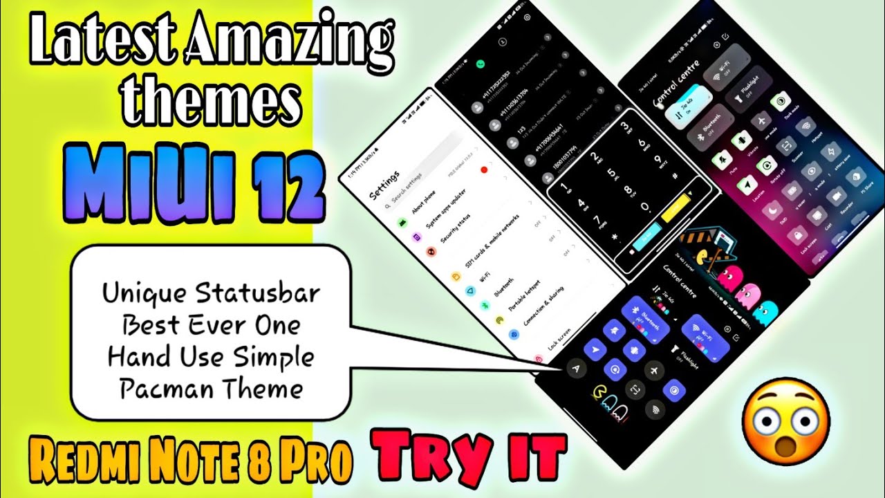 MiUi 12 Latest Premium Themes of the Month Nov.2020👌| Best MiUi 12 Themes 2020😘 || By Tech Darbar ||