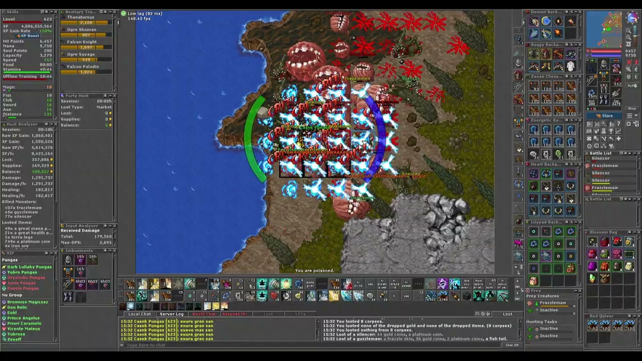 Tibia - RP Roshamuul West - Full Utito Test