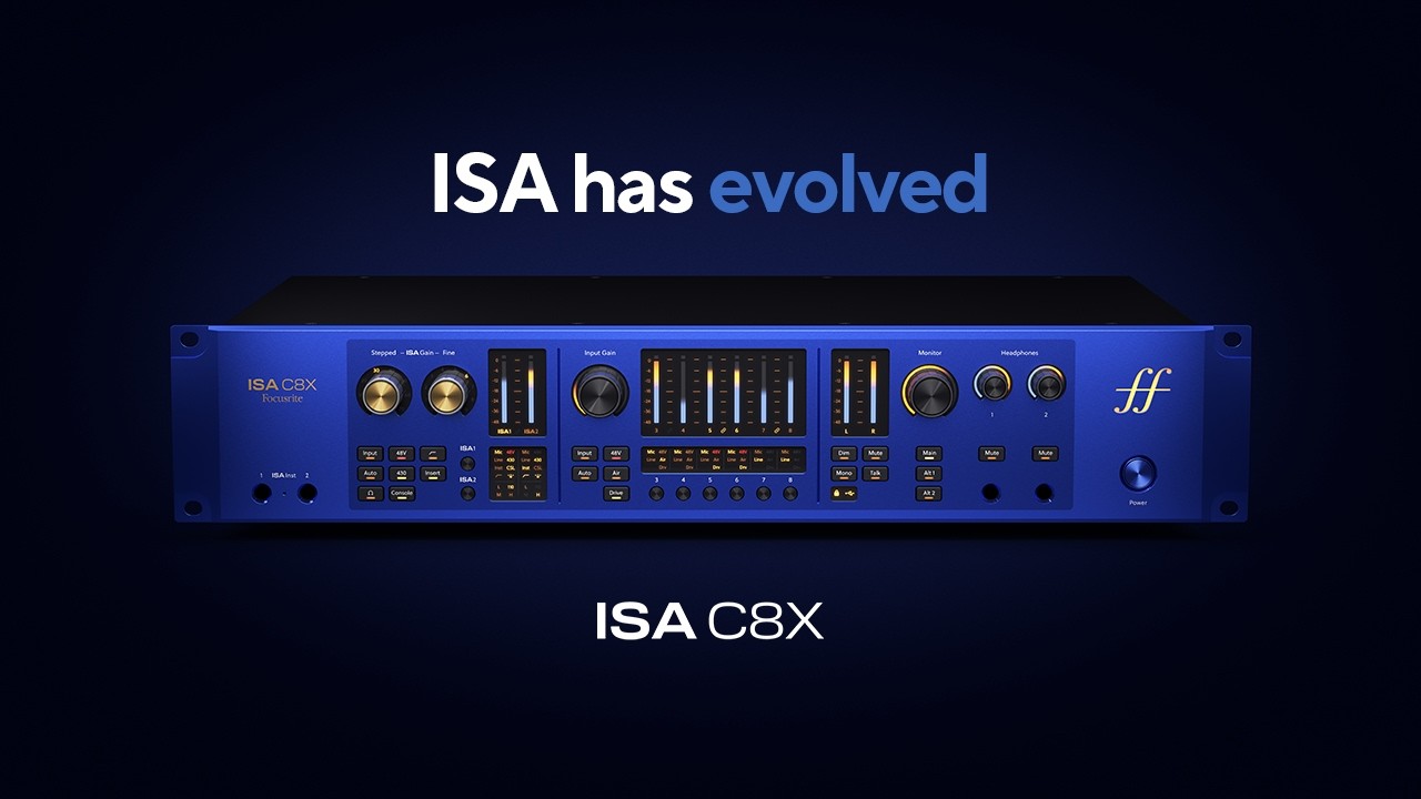 Introducing ISA C8X | The first ISA audio interface