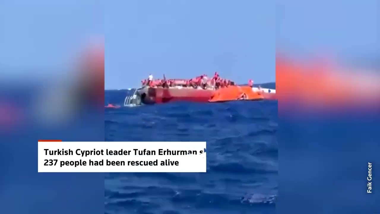Несколько человек погибли при опрокидывании парома у берегов Северного Кипра