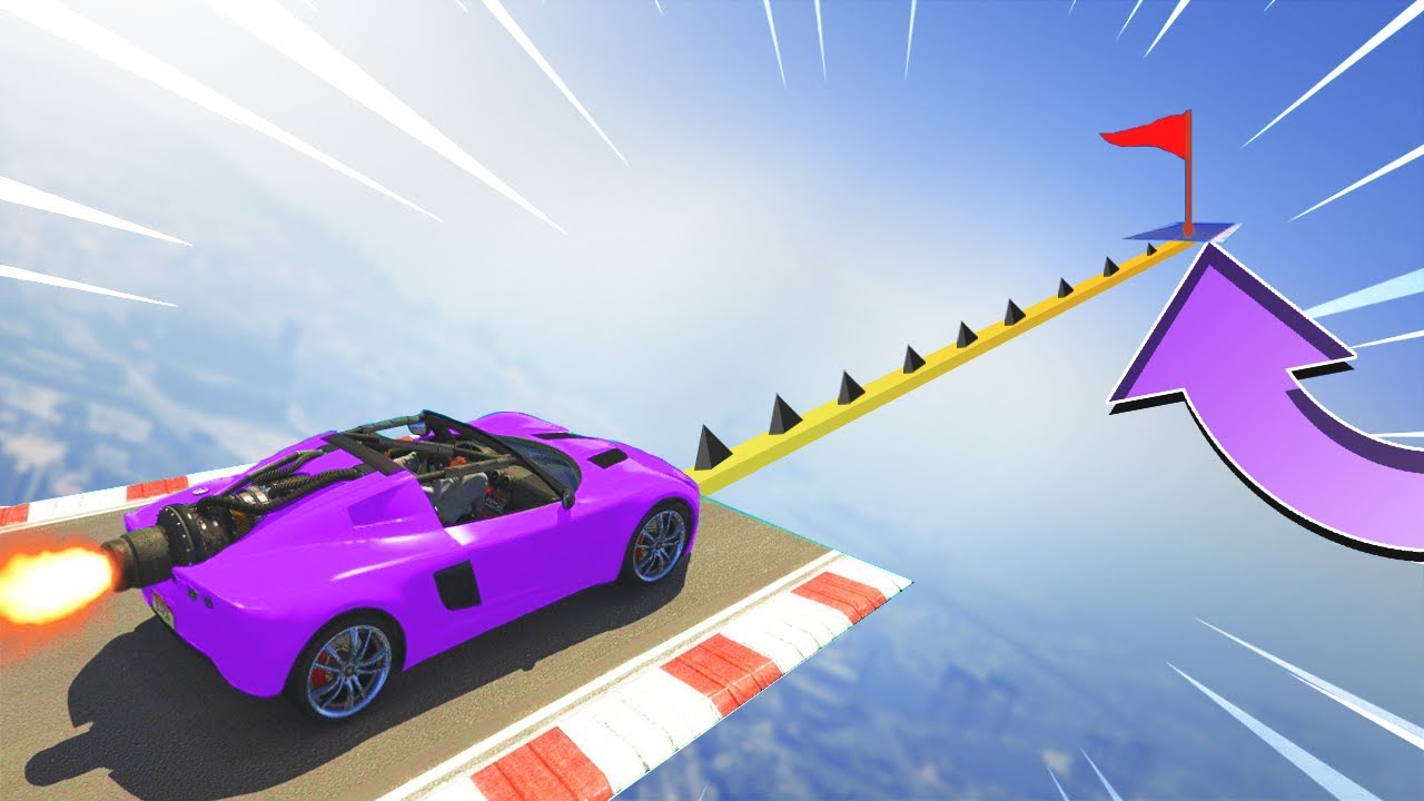 🟠 95.65% PEOPLE WILL FAIL IN THIS GTA 5 CAR PARKOUR RACE