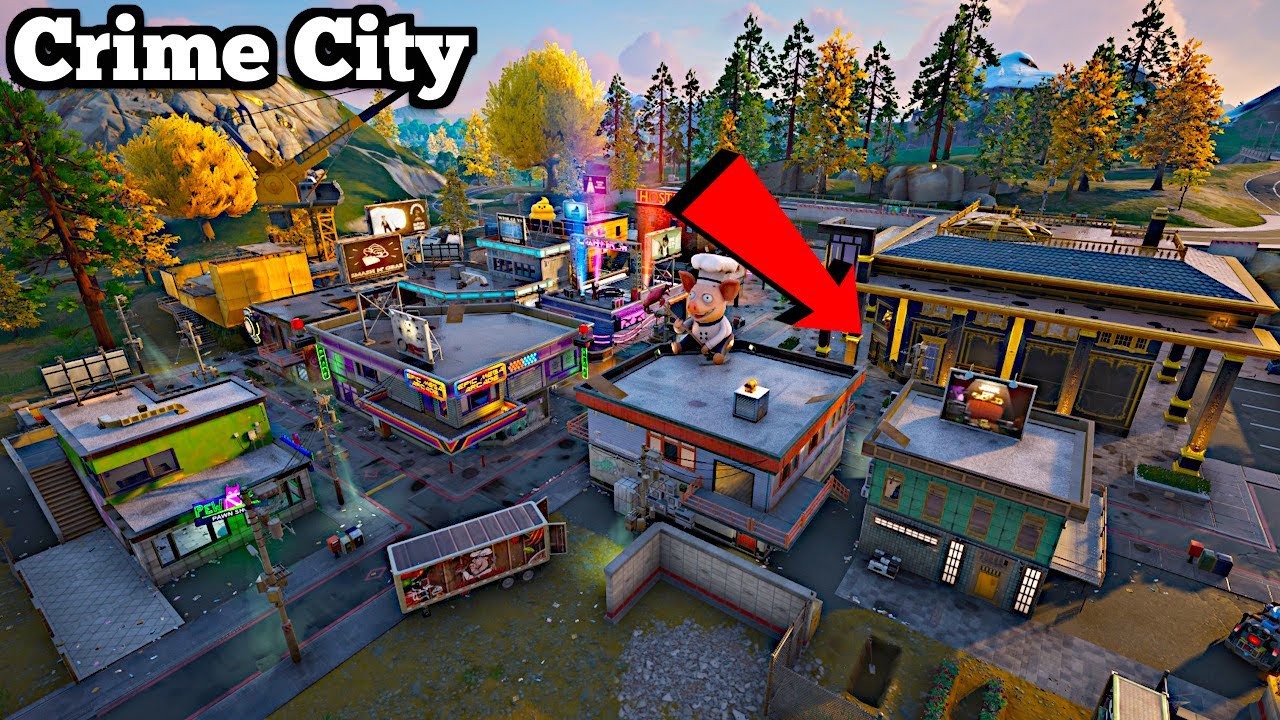 *NEW* Crime City Location Gameplay - Fortnite Looting Guide