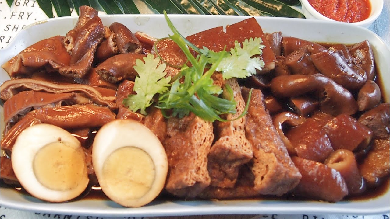 SUPER EASY Singapore Kway Chap 新加坡粿汁 Singapore Hawker Food &bull; Teochew (Chiu Chow) Recipe
