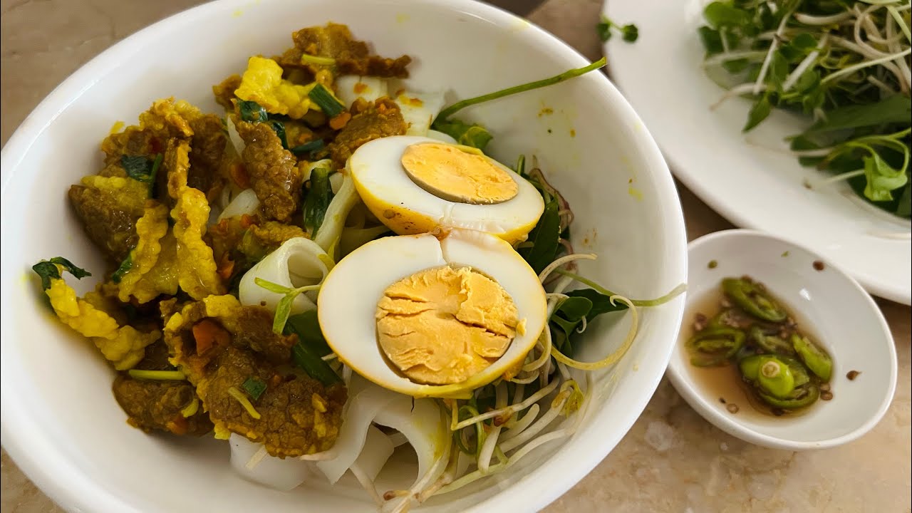 Mỳ quảng Bò - Cách nấu Mỳ Quảng Bò đặc sản Đà Nẵng | Bếp Liên