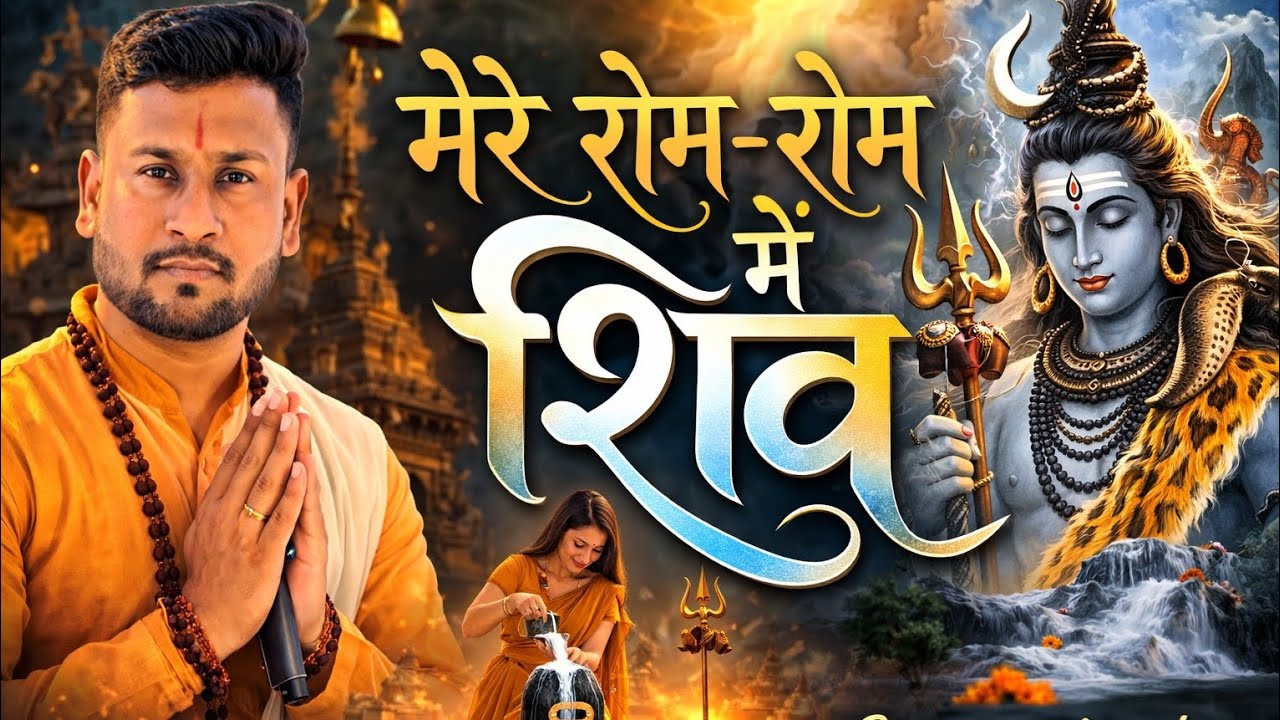 मेरे रोम-रोम में शिव 🔱 Powerful Shiv Bhajan | हर हर महादेव | Bholenath Song 2026