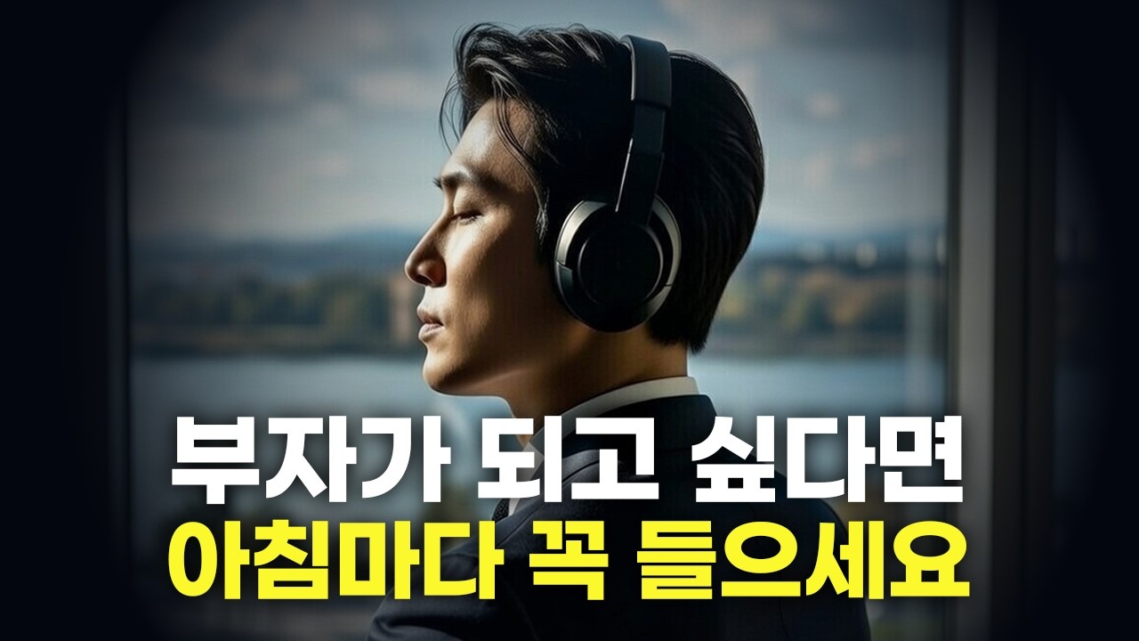 반드시 당신을 부자로 만들어 줄 아침명상ㅣ잠재의식에 새겨넣는 부자확언!