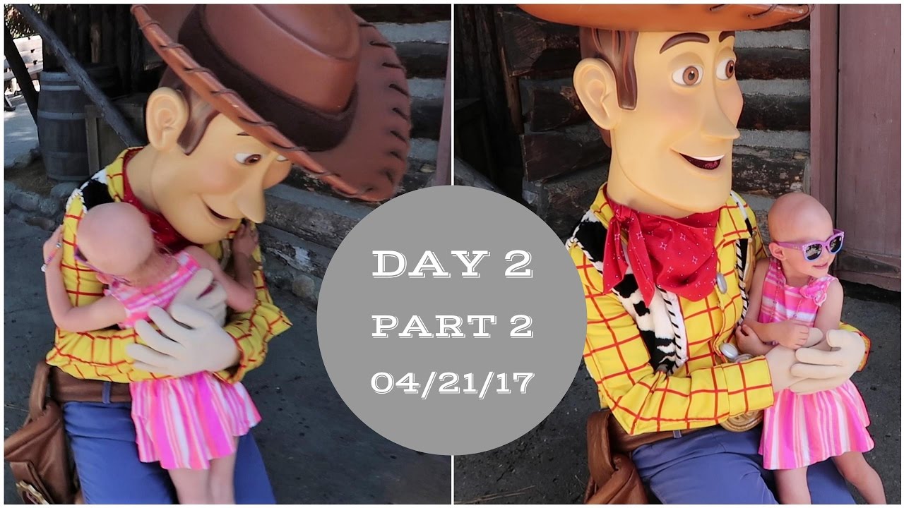 We finally met woody! | Disneyland vlog #19