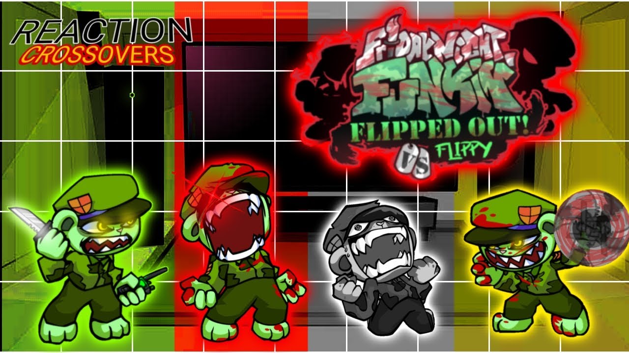 CROSSOVERS REAGINDO A FLIPPED OUT (VS FLIPPY)
