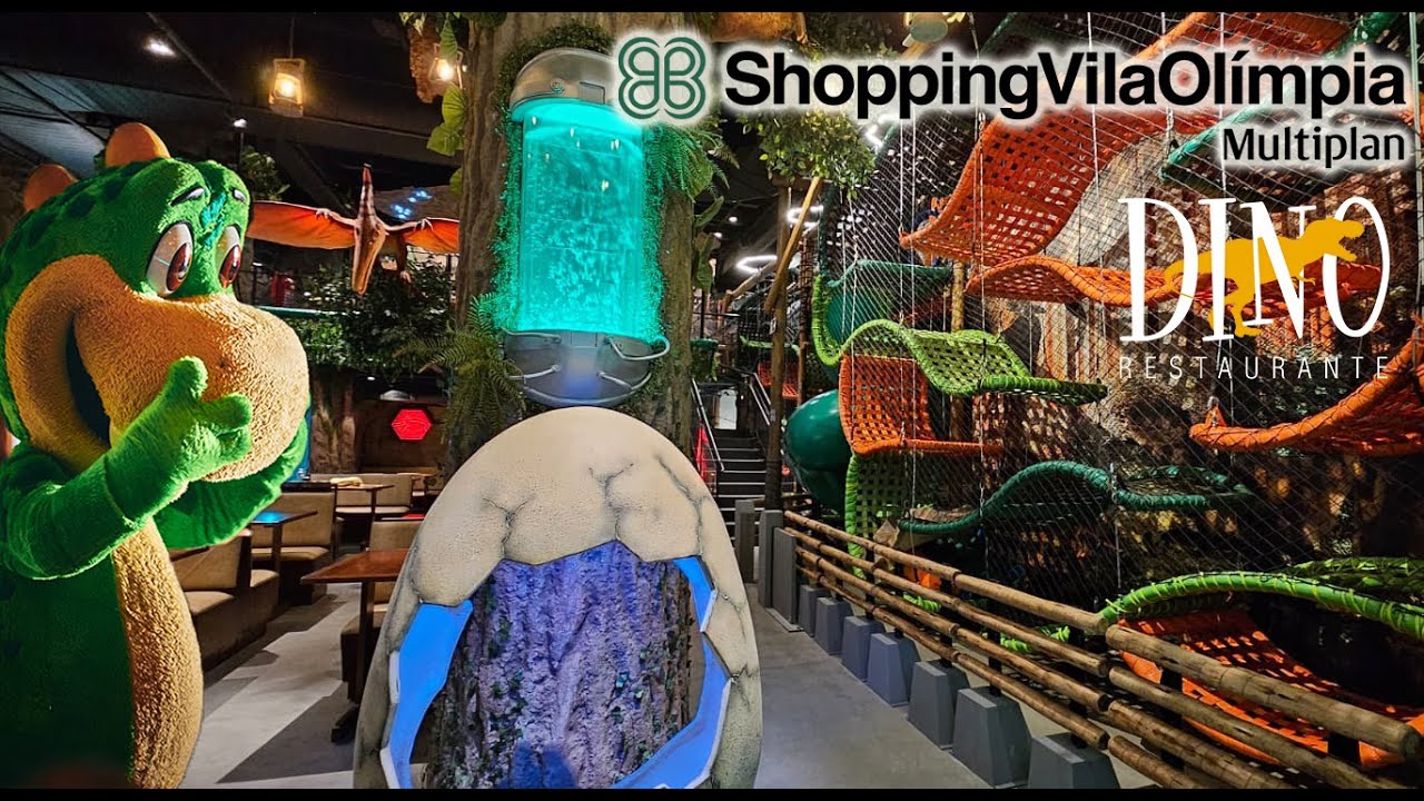 NOVIDADE - NOVA UNIDADE DINO RESTAURANTE NO SHOPPING VILA OLÍMPIA - Como será a nova unidade?