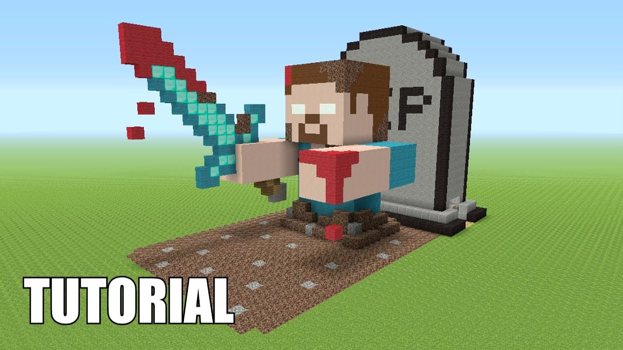 Minecraft Tutorial: How To Make A HEROBRINE! RISING FROM THE DEAD! (Survival House)