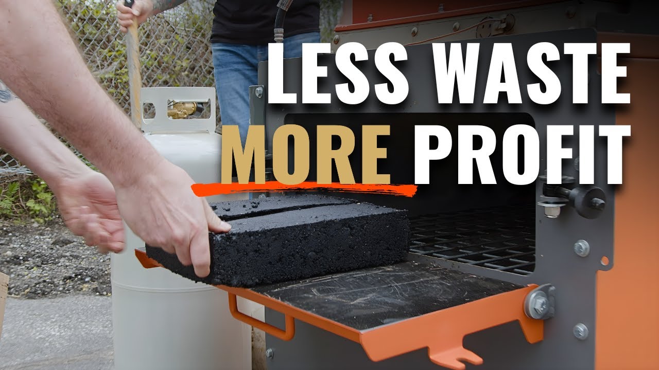 Turn Used Asphalt Into Profit with an Asphalt Recycler