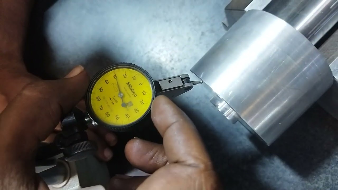 Perpendicularity - How to check the Perpendicularity using Dial _ Read Description