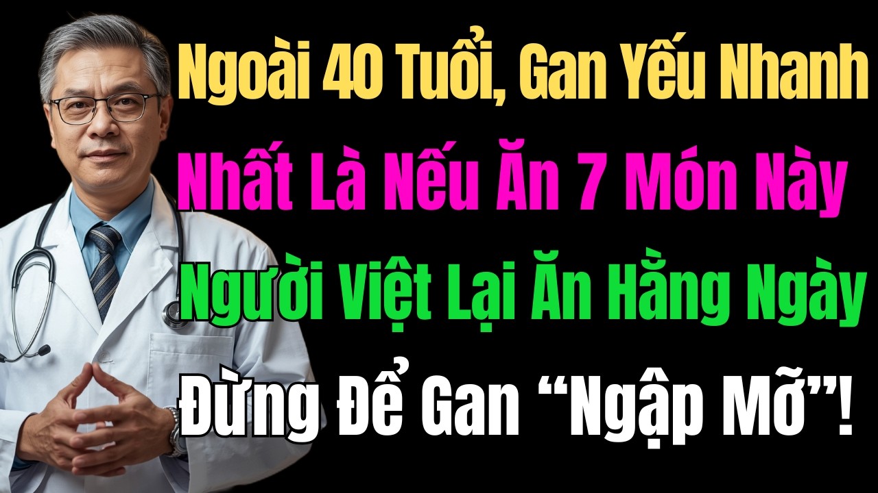 7 Món Ăn Nguy Hiểm Làm Gan Nhiễm Mỡ Mà Người Việt Ăn Mỗi Ngày
