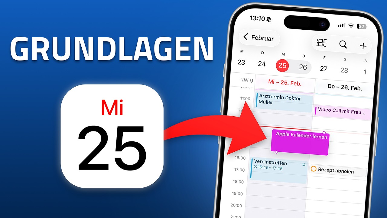 Apple Kalender für iPhone - SO nutzt du ihn richtig (Einsteiger-Tutorial)