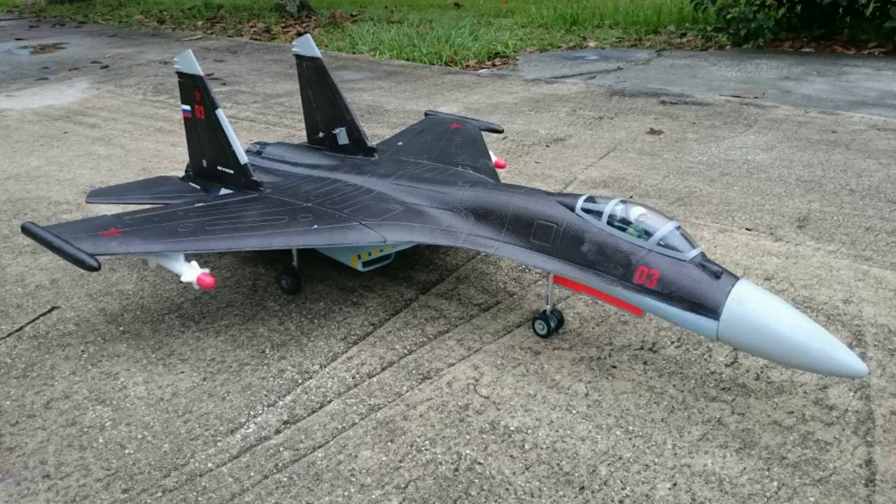 Modified Wings Maker J-11 to SU-35 Flanker 1st Successful Flight