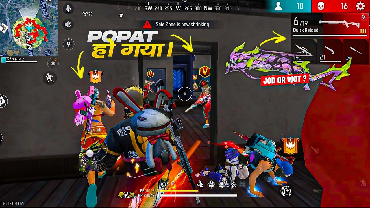 Spam King Banne Gaya Tha But Popat Hogaya😝 Evo M1014  Solo vs Squad Rush Gameplay🤯 Free Fire