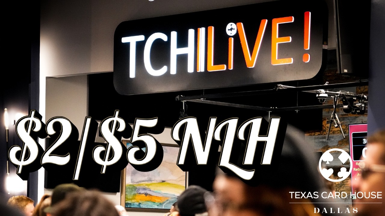 LIVE POKER | $2/$5 No-Limit Hold'em Cash Game | TCH Dallas