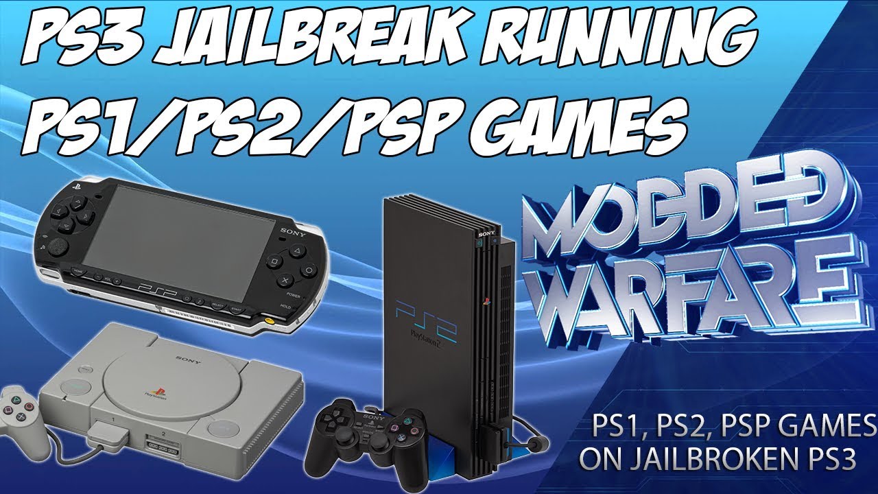 (EP 5) Запуск игр PS1, PS2 и PSP на взломанной PS3