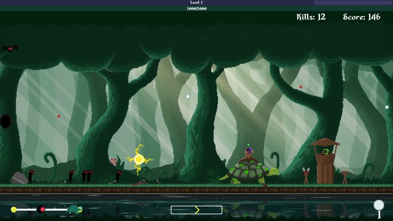 Turtle Riders Demo Gameplay | Action Survival & Tower Defense on Giant Turtles | No Commentary